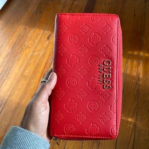 Large zip around wallet